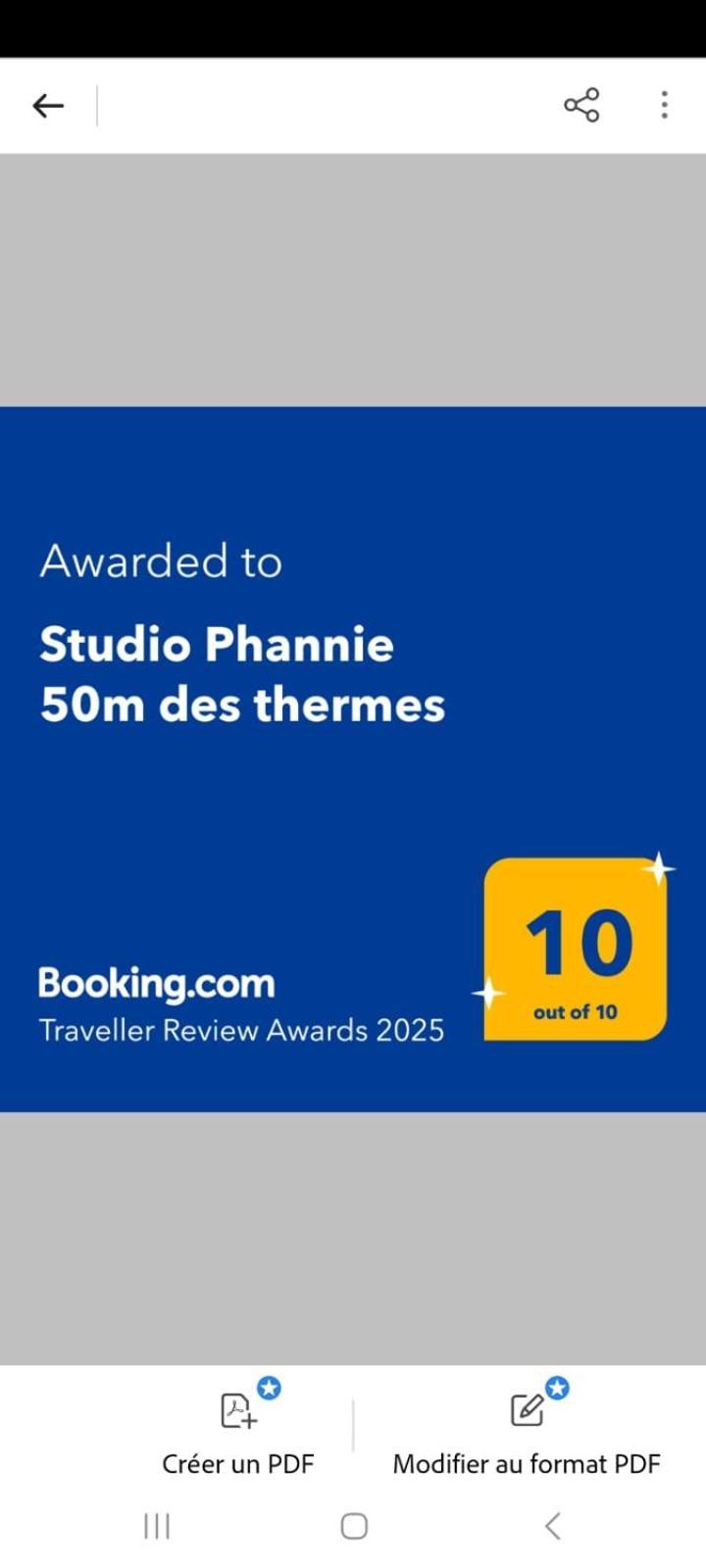 Studio Phannie Renove 50M Cures Amélie-les-Bains-Palalda Buitenkant foto